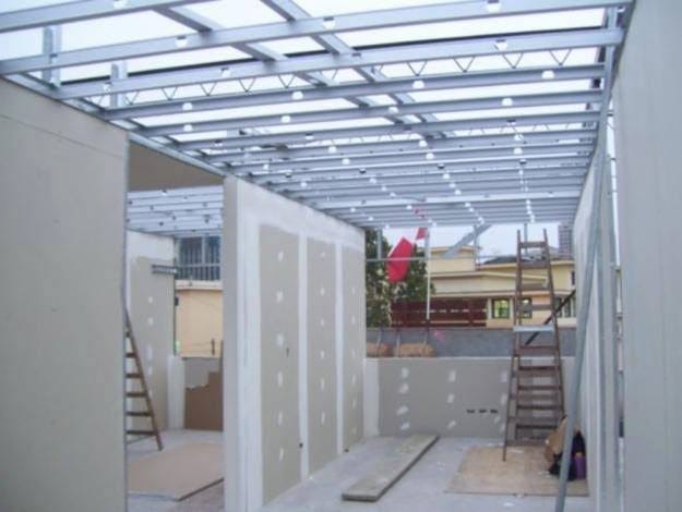 Estructura metálica y techado en drywall para azoteas y ampliaciones